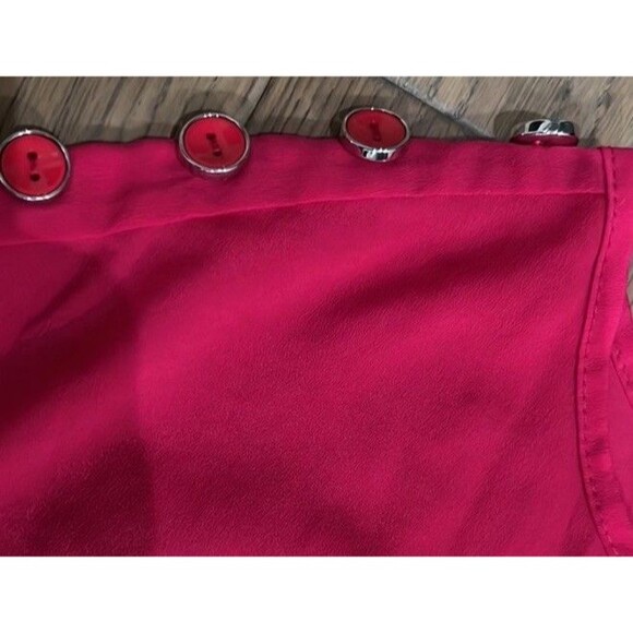 Soprano Women's Size Size M/L Firecracker Colorblock Knee Length Shift Dress - Picture 5 of 5